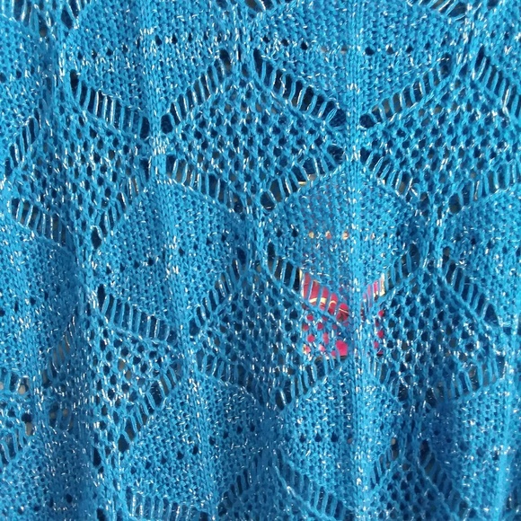 CANDIES Cap Sleeve Knit Croppes Sweater - Picture 3 of 5